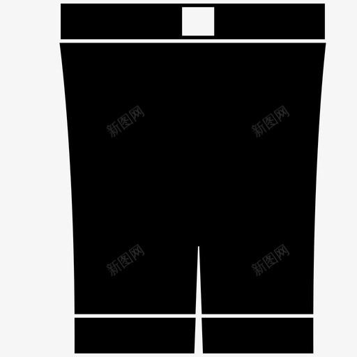 黑色短裤马裤裤子svg_新图网 https://ixintu.com 黑色 短裤 马裤 裤子 衣服