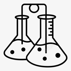 化学实验器材简笔画图片