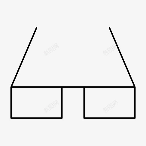 眼镜通用用户界面图标svg_新图网 https://ixintu.com 眼镜 通用 用户界面 图标