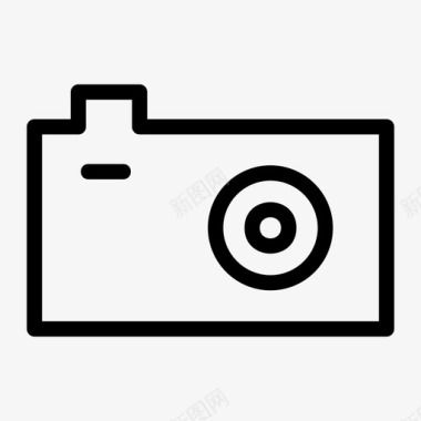照相机捕捉设备图标