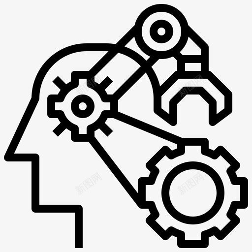 制造大脑过程创造力svg_新图网 https://ixintu.com 制造 大脑 过程 创造力 想法 思考
