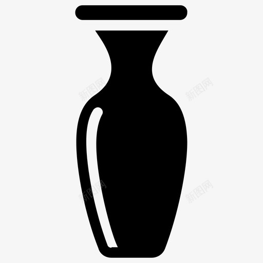 陶瓷花瓶粘土瓮陶罐svg_新图网 https://ixintu.com 陶瓷 花瓶 粘土 陶罐 传统 古董 雕刻 图标