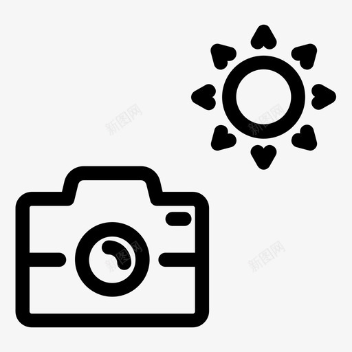 照相机摄影夏季svg_新图网 https://ixintu.com 照相机 摄影 夏季
