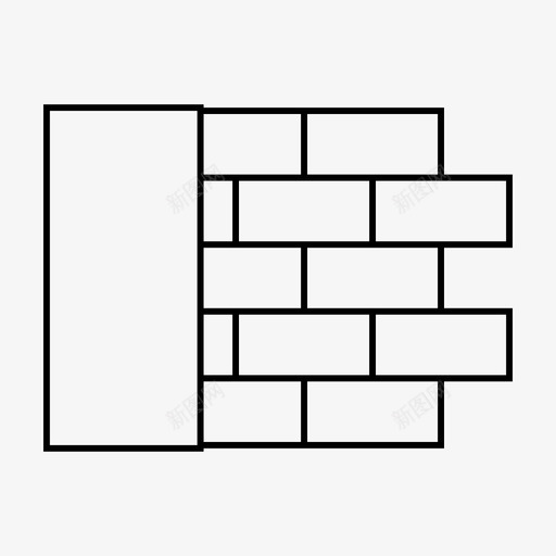 砖墙防止隐私svg_新图网 https://ixintu.com 砖墙 防止 隐私 石头 停止