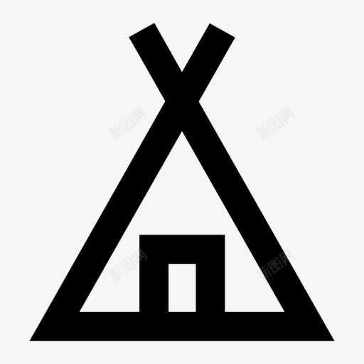 帐篷大自然svg_新图网 https://ixintu.com 帐篷 大自然