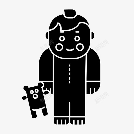 孩子男孩男性svg_新图网 https://ixintu.com 孩子 男孩 男性 婴儿 老年 生命 周期