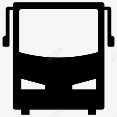 巴士汽车交通工具图标