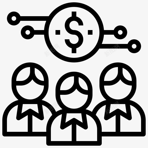 资源区块链业务svg_新图网 https://ixintu.com 资源 区块 业务 人力资源 资金
