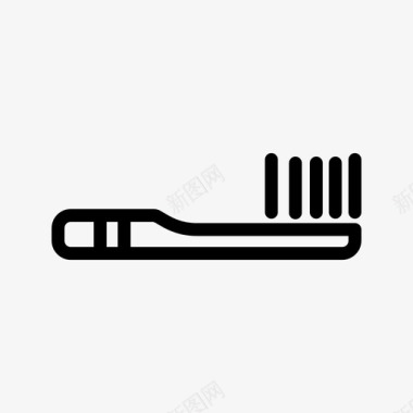 牙刷浴缸浴室图标