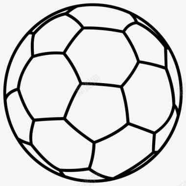 足球球体运动图标