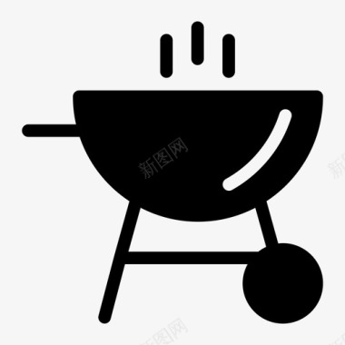 烹饪燃烧器食物图标