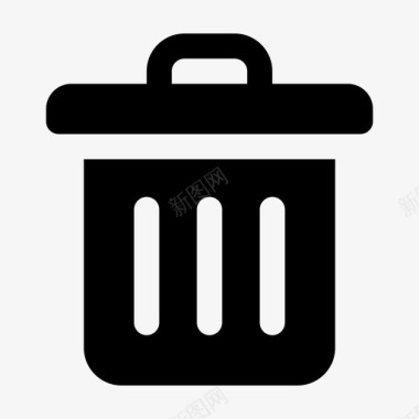 垃圾桶jumpicon基本ui字形图标