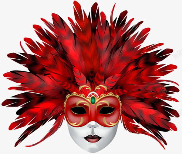 狂欢面具面罩png免抠素材_新图网 https://ixintu.com 狂欢 面具 面罩