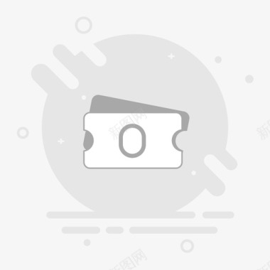 没有优惠券图标