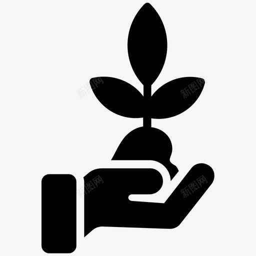 植物保护栽培植物生长svg_新图网 https://ixintu.com 植物保护 栽培 植物 生长 树苗 能量 雕文 图标