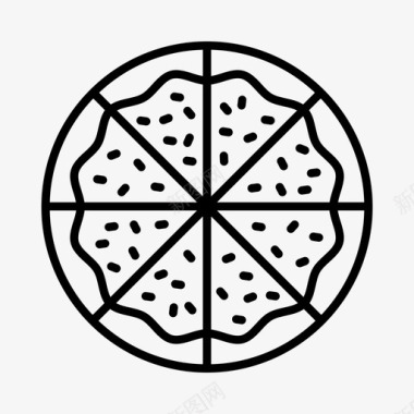 披萨美食快餐图标