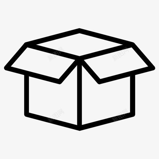 包裹箱子交货svg_新图网 https://ixintu.com 包裹 箱子 交货 包装 装运