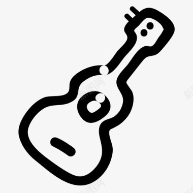 吉他乐器音乐图标