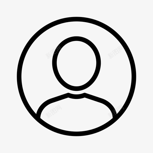 个人资料帐户头像svg_新图网 https://ixintu.com 个人资料 帐户 头像 圈人 照片 通用 图标