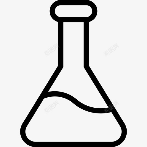 烧瓶瓶子灯泡svg_新图网 https://ixintu.com 烧瓶 瓶子 灯泡 化学 科学