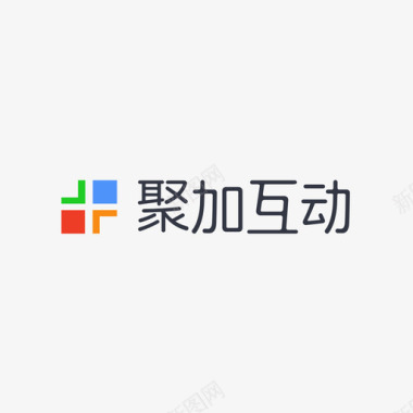 聚加互动LOGO彩色图标