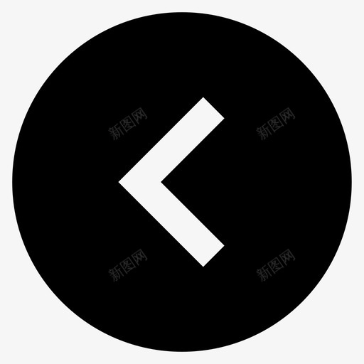 专栏列表左箭头svg_新图网 https://ixintu.com 专栏 列表 箭头