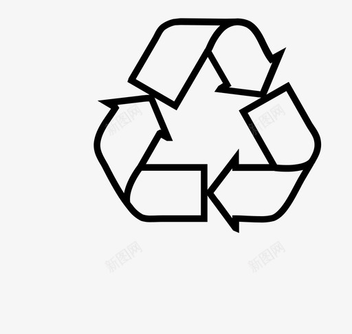 可回收svg_新图网 https://ixintu.com 可回收 环保