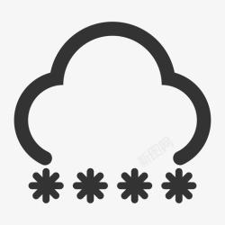 大雪中雪转大雪天气大雪转暴雪高清图片