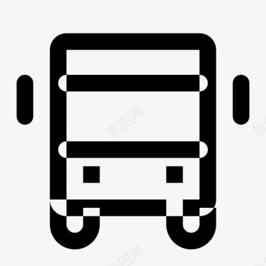 旅游巴士停车站图标