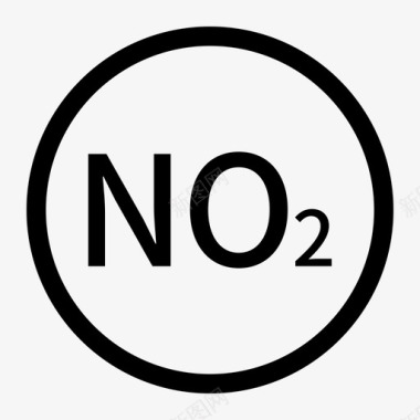 二氧化氮图标