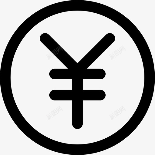 金币svg_新图网 https://ixintu.com 金币 线性