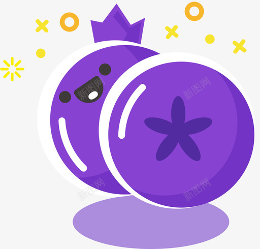 蓝莓svg_新图网 https://ixintu.com 蓝莓