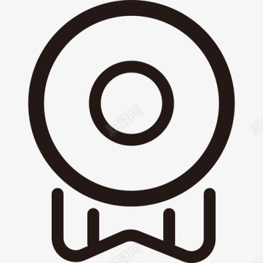 徽章线性icon图标
