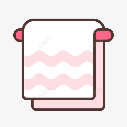 毛巾towelsvg_新图网 https://ixintu.com 毛巾