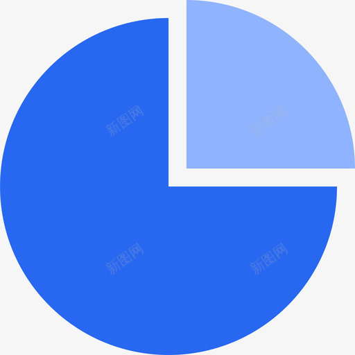彩色饼图svg_新图网 https://ixintu.com 饼图 彩色 占比 填充 多色 简约 扁平 数据