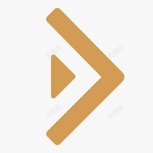 金色箭头svg_新图网 https://ixintu.com 金色 箭头
