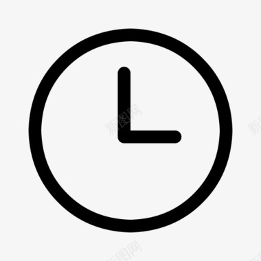 时间历史记录计时钟表线性图标