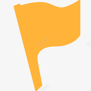 旗子黄图标