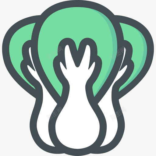 青菜svg_新图网 https://ixintu.com 青菜