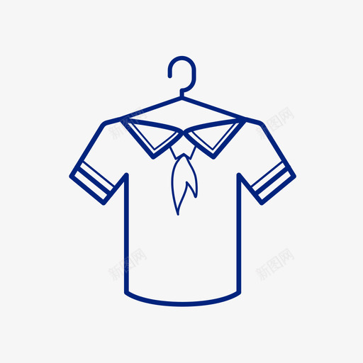 校服svg_新图网 https://ixintu.com 校服