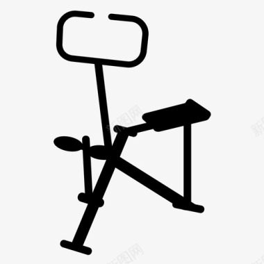 腰腿锻炼器图标
