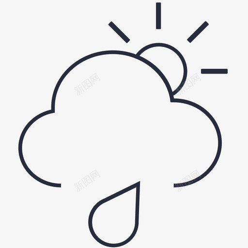 有雨01svg_新图网 https://ixintu.com 有雨