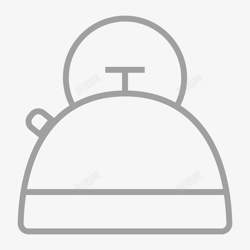 烧水壶01svg_新图网 https://ixintu.com 烧水壶
