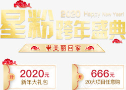 星粉2020星粉跨年盛典带美丽回家高清图片