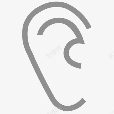 耳科耳痛图标