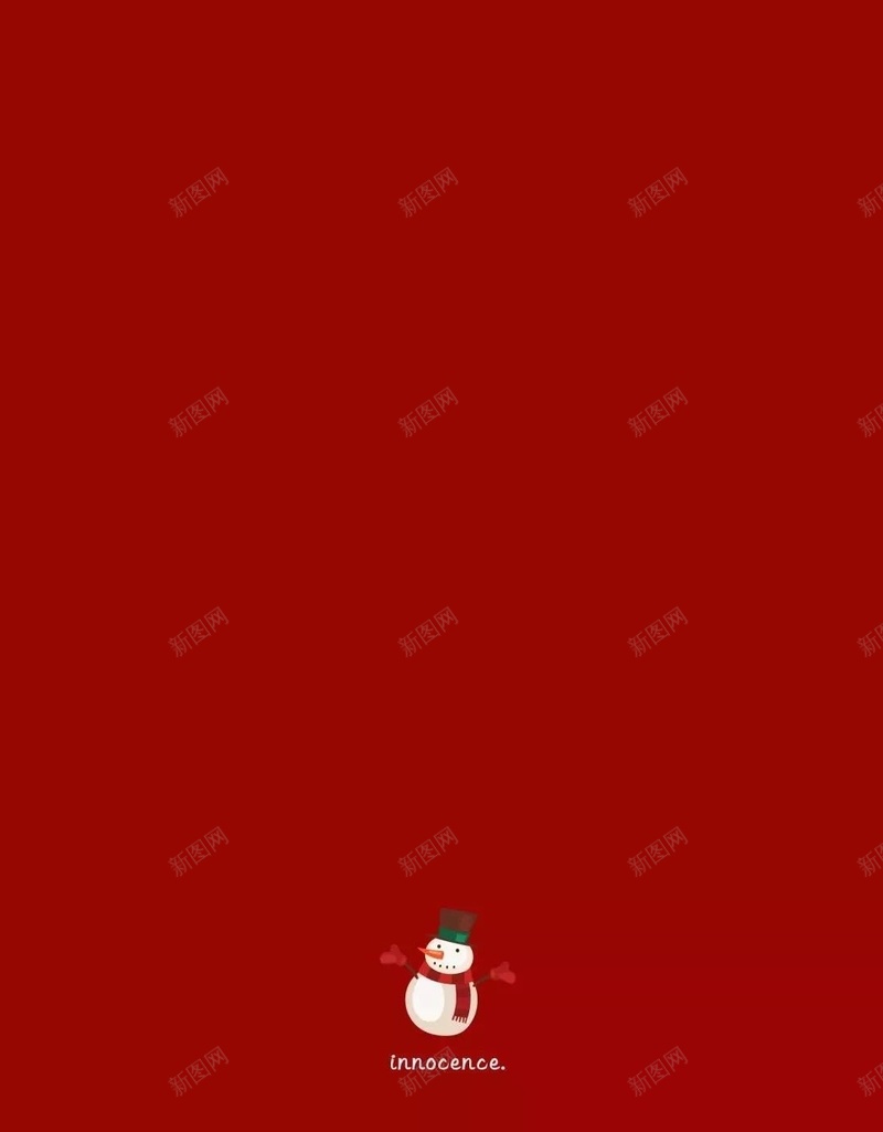 圣诞节背景2jpg设计背景_新图网 https://ixintu.com 节日 圣诞节 红色背景 雪人