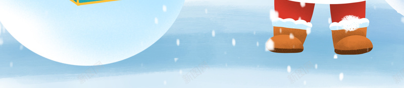 手绘卡通人物堆雪人背景图psd设计背景_新图网 https://ixintu.com 人物 冬天 卡通 卡通人物配图 堆雪人 手绘 树枝装饰 森林 背景图