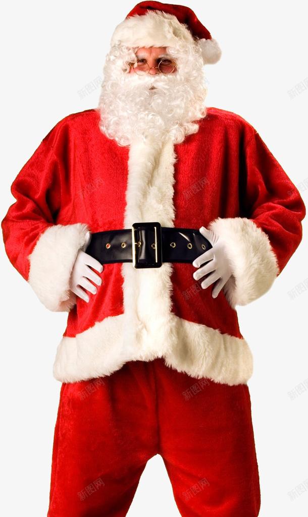 带眼镜的圣诞老人元素png免抠素材_新图网 https://ixintu.com 圣诞老人 圣诞元素 圣诞节 圣诞装饰