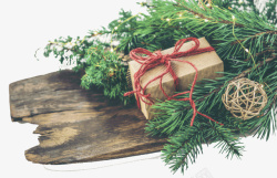 圣诞装饰槲寄生礼物免扣素材