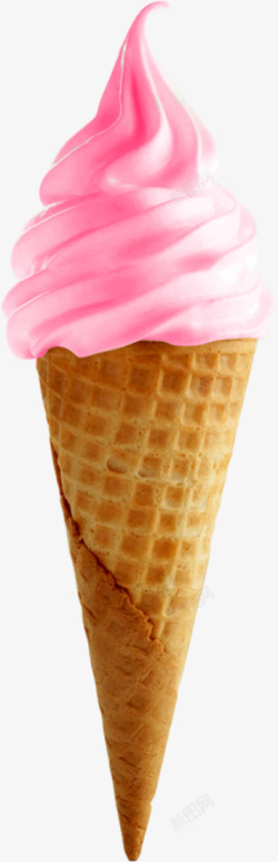好吃的草莓冰淇淋素材